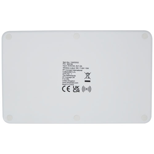 Medake 10 W bambusowa bezprzewodowa ładowarka