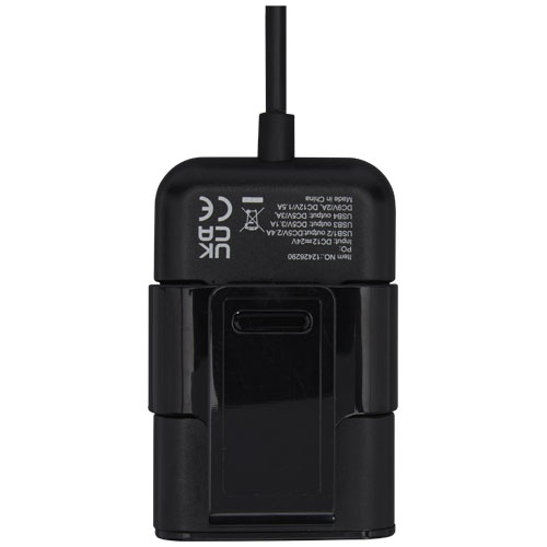 Pilot podwójna ładowarka samochodowa z podwójnym przedłużaczem ładowarki dla tylnych siedzeń QC 3.0