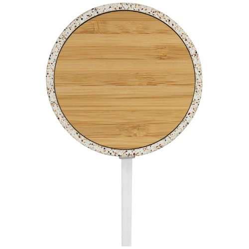 Terrazzo bezprzewodowa indukcyjna ładowarka bambusowa o mocy 10 W