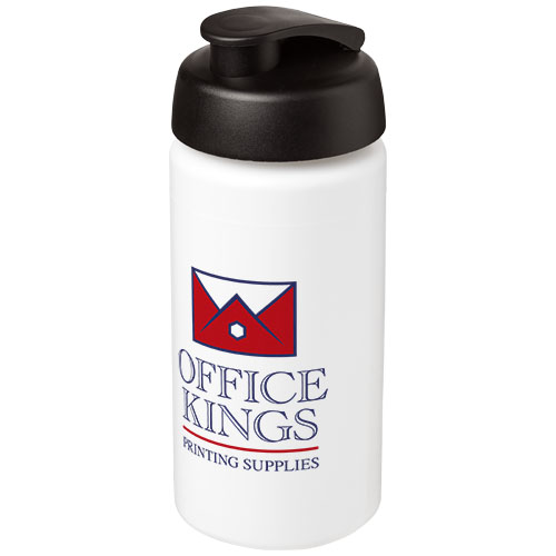 Bidon Baseline® Plus o pojemności 500 ml z wieczkiem zaciskowym i uchwytem