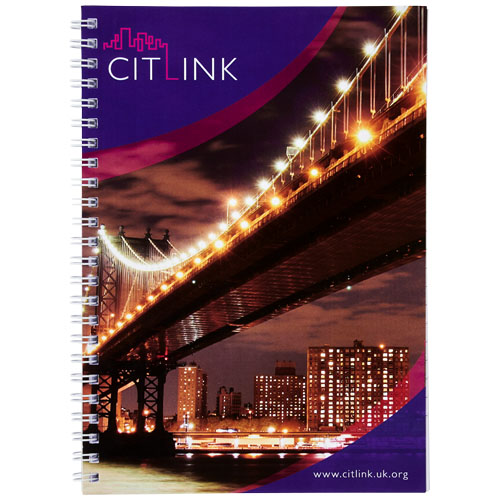 Notatnik Desk-Mate® w formacie A5 z przedziałką