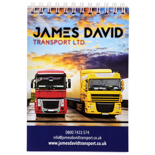 Notatnik Desk-Mate® w formacie A6 z przedziałką