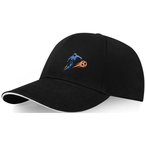 Topaz czapka 6-cio panelowa GRS z recyklingu