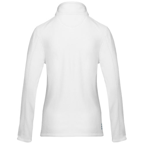 Amber damska kurtka polarowa z zamkiem na całej długości z recyklingu z certyfikatem GRS