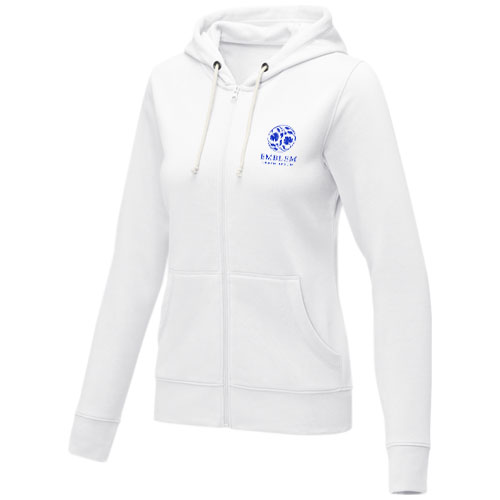 Theron damska bluza z kapturem zapinana na zamek