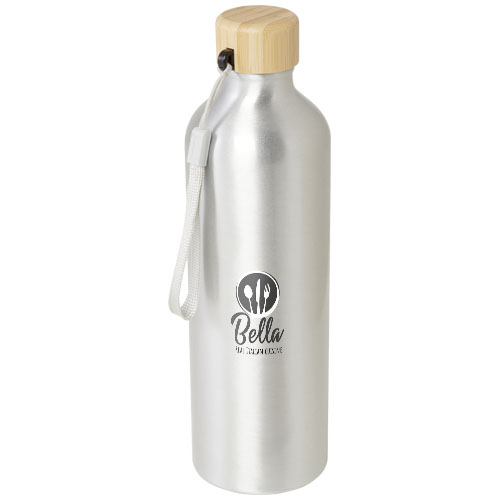 Malpeza butelka na wodę o pojemności 770 ml wykonana z aluminium pochodzącego z recyklingu z certyfikatem RCS