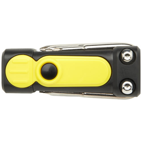 Octo zestaw śrubokrętów 8-w-1 z tworzyw sztucznych pochodzących z recyklingu z certyfikatem RCS z latarką