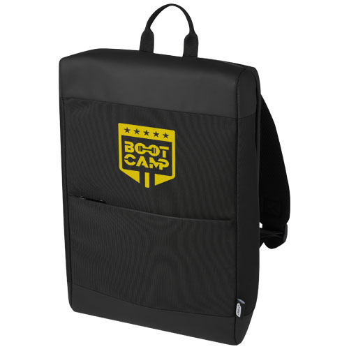 Rise plecak na laptopa o przekątnej 15,6 cali z tworzywa sztucznego pochodzącego z recyclingu z certyfikatem GRS