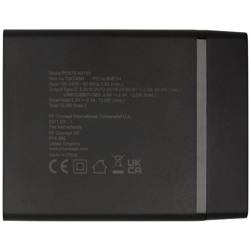 ADAPT stacja zasilania PD o mocy 72 W z tworzyw sztucznych pochodzących z recyklingu