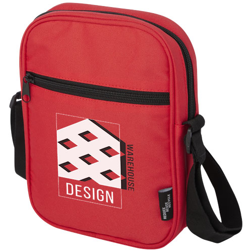 Byron torba na ramię o pojemności 2 l wykonana z materiałów z recyklingu z certyfikatem GRS